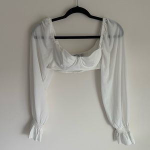 ADIKA Hellsing Cupped Crop Top